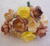 Cherry blossom - Brown/Yellow, 25 mm