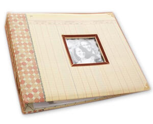 Album, 12x12, "3Ring Printed Ledger"